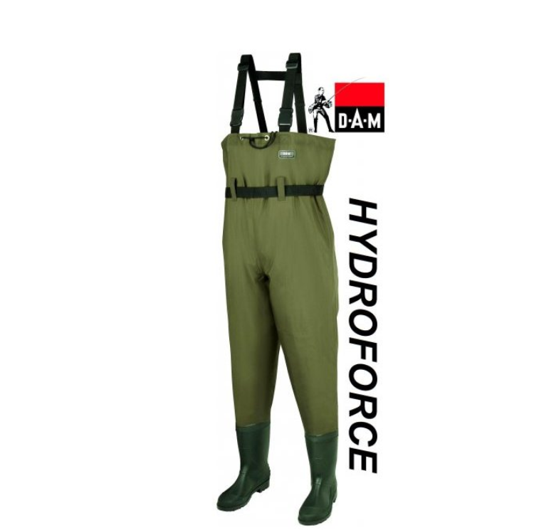 DAM brodící kalhoty Hydroforce Nylon Taslan Chestwader 