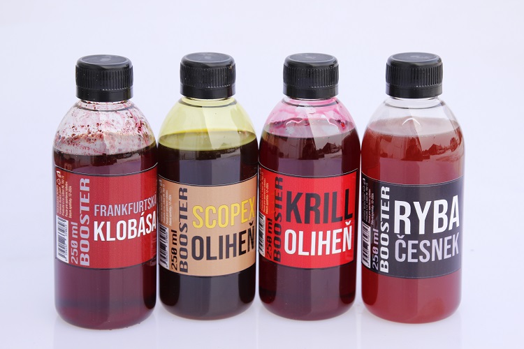 Black Carp BOOSTER RYBA - ČESNEK 250ML