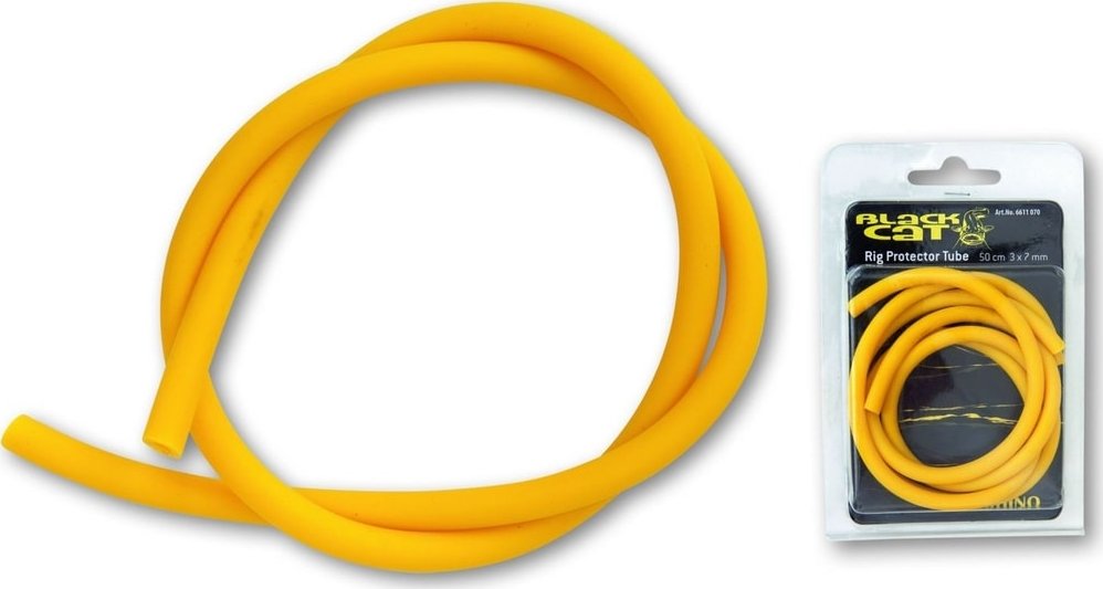 Black Cat hadička Rig Protector Tube 4x8 mm Žlutá