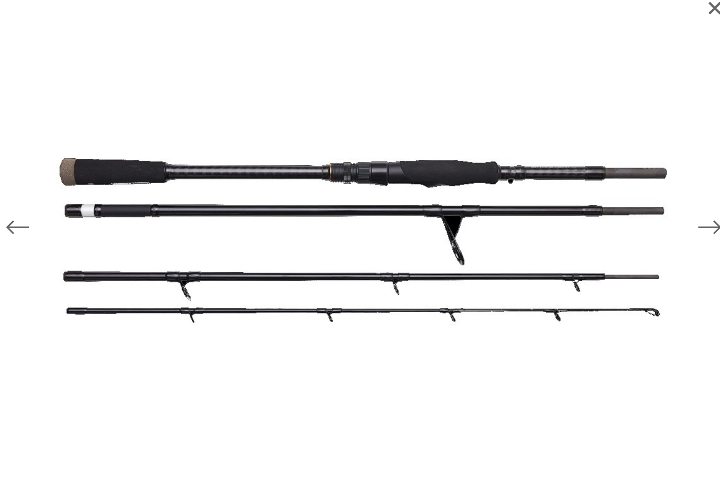 Savage Gear Prut SG2 Fast Game Travel 2,43cm 30-80g 4-díl