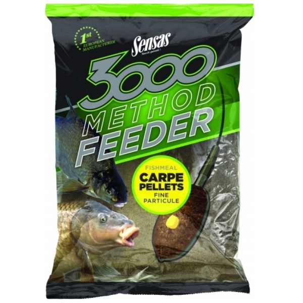  SENSAS - Krmení 3000 Method Carpe Pellets 1 