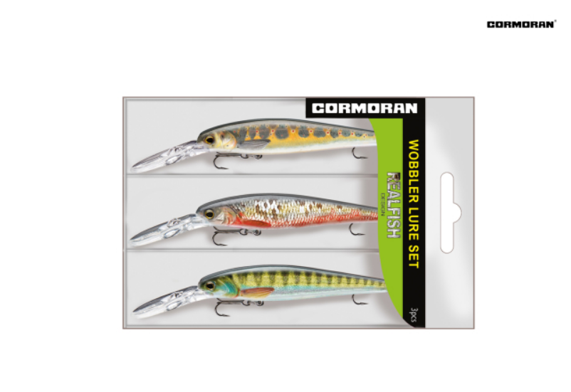 Wobler Cormoran - sada MIX 3 
