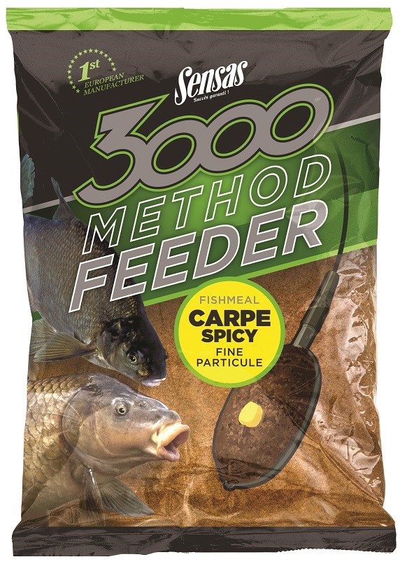 Sensas Krmení 3000 Method Feeder 1 kg-carpe spicy