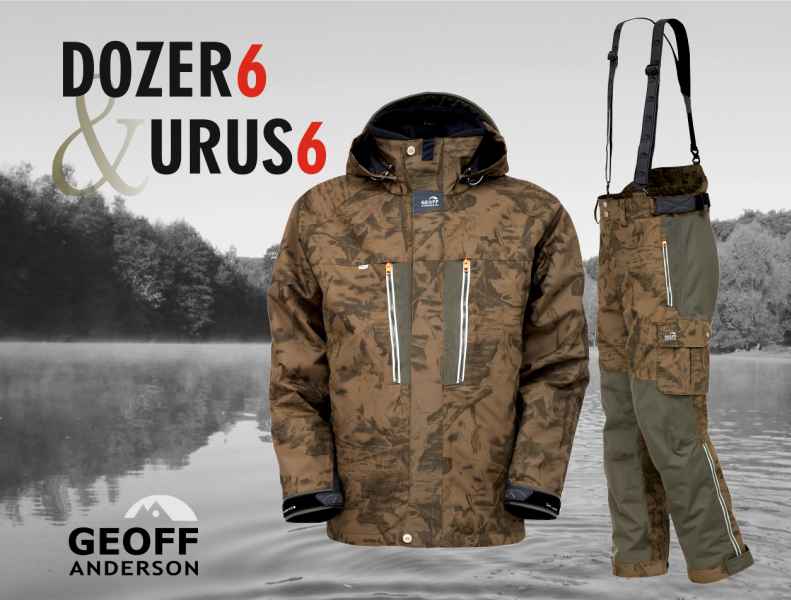 Geoff Anderson Komplet Dozer 6 + Urus 6 Maskáč