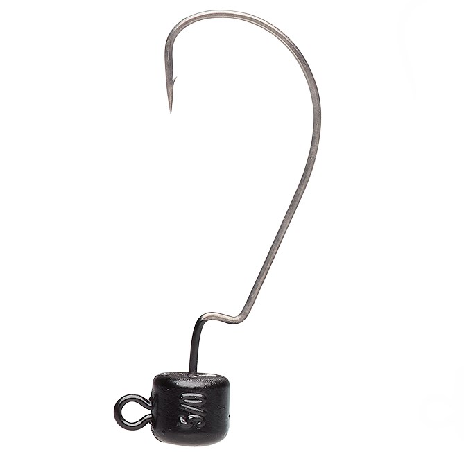 Savage Gear Jigová Hlavička Ned EWG Jighead Matt Black 3 ks - 1/0 5 g