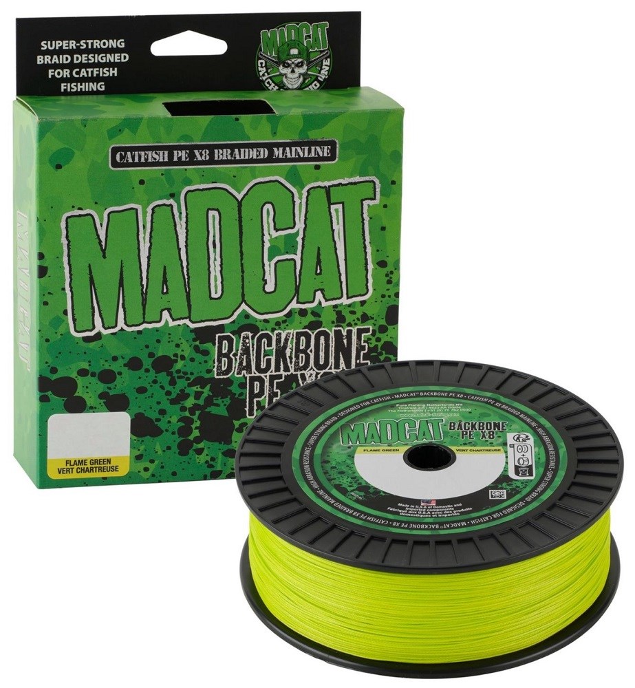 Madcat Splétaná Sumcová Šňůra Backbone PE X8 300 m - 0,40 mm 40,9 kg