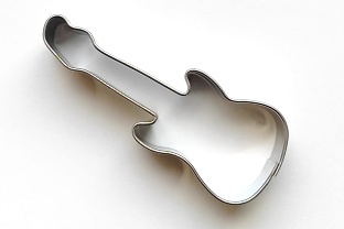 Kytara elektrická 69 x 26 mm / nerez
