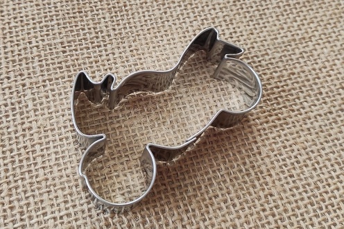 Motorka 69 x 43 mm / nerez, J