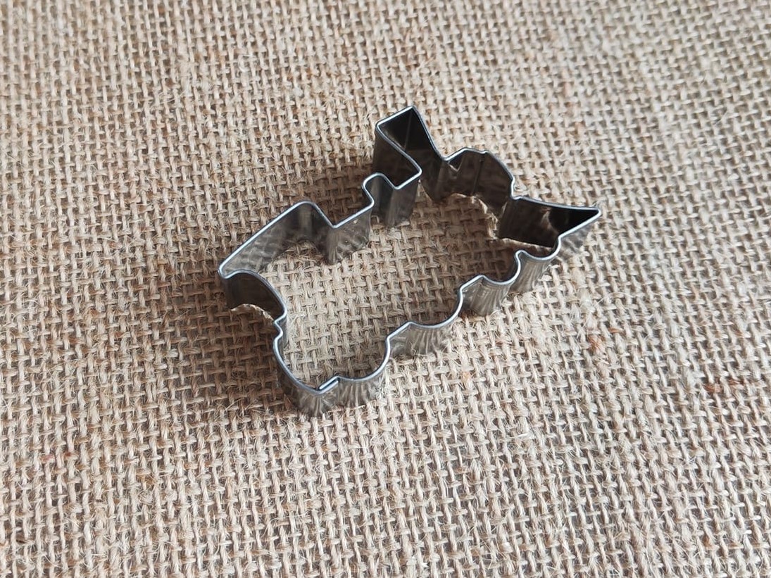 Lokomotiva 60 x 39 mm / nerez 