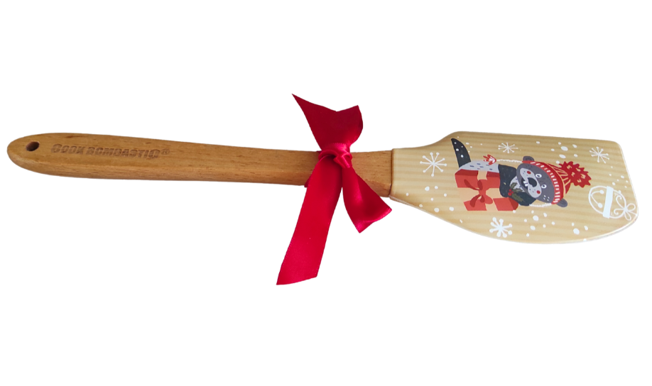 Stěrka kuchyňská 27 cm / motiv VÁNOČNÍ BOBR