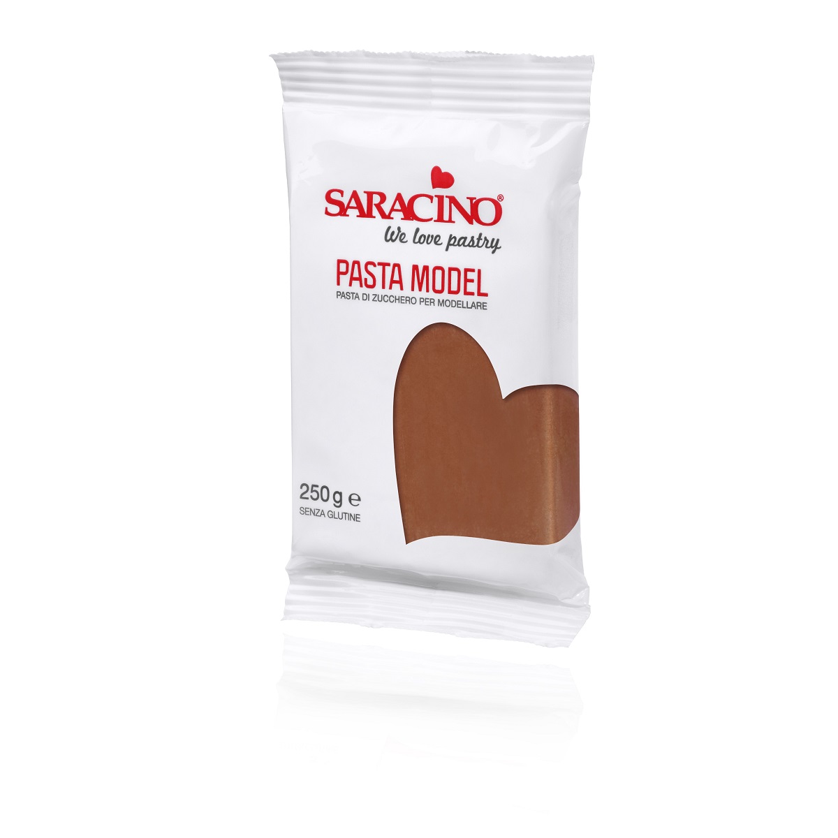 Modelovací hmota Saracino 250 g / hnědá 