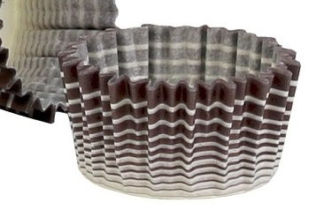 Cukrářské papírové košíčky 26 x 18 mm LINES, 60 ks