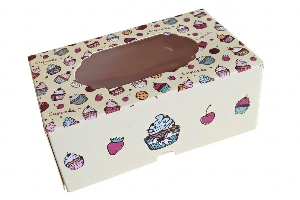 Krabička na cukroví CUPCAKE 20x12x8cm