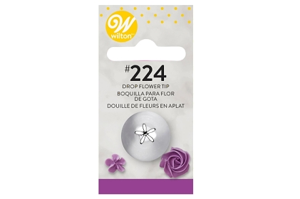Špička Drop Flower – č. 224 Wilton