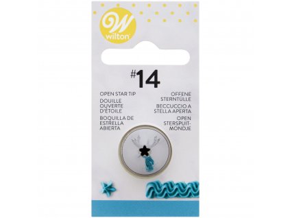 Špička Open Star – WILTON č. 14