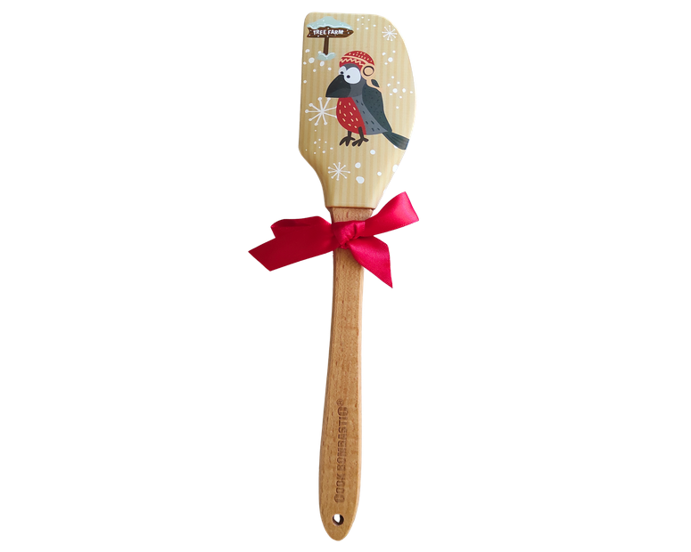Stěrka kuchyňská 27 cm / motiv VÁNOČNÍ PTÁČEK