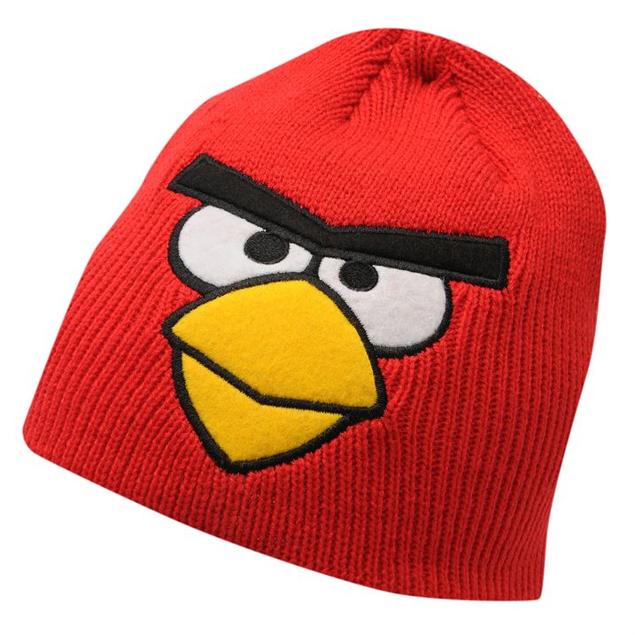 čepice ANGRY BIRDS - RED - 6-8 let