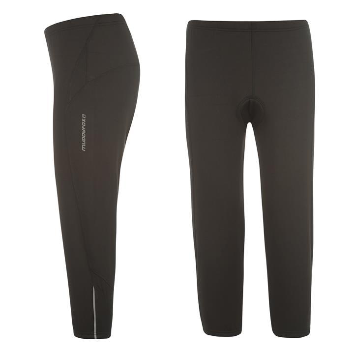 dámské šortky capri 3/4 cyklo MUDDYFOX - BLACK - S