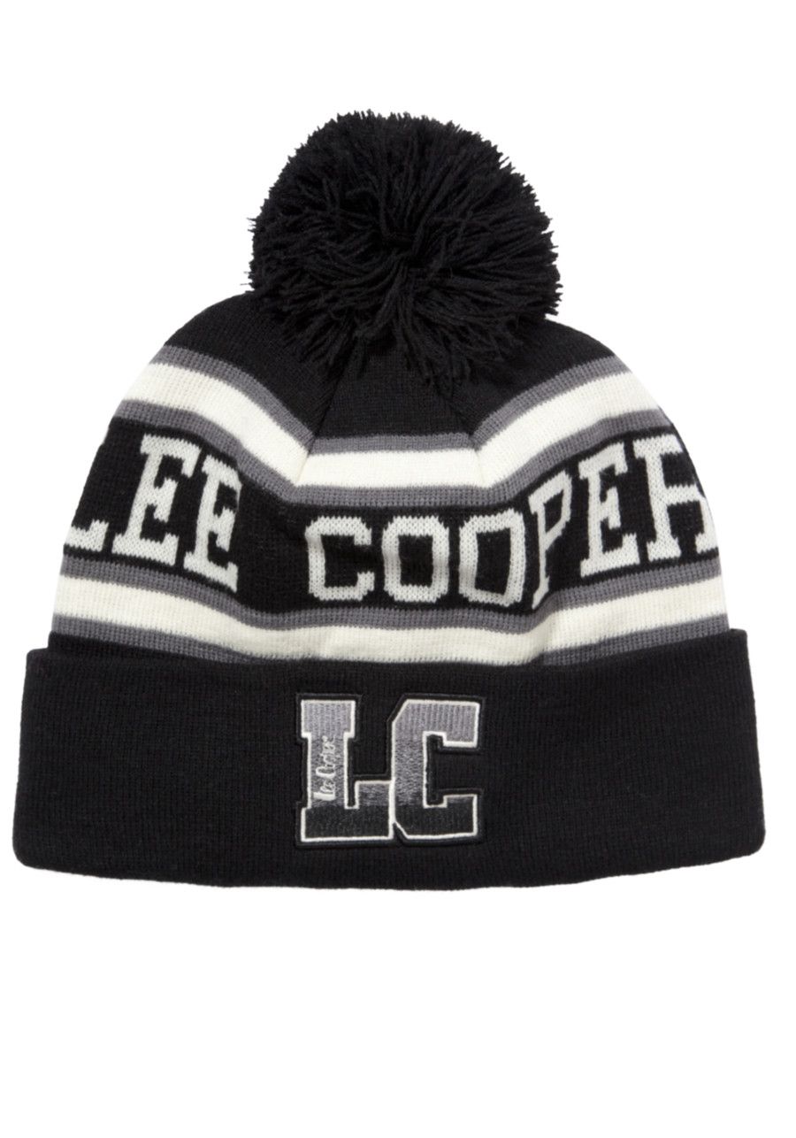 čepice LEE COOPER - BLACK