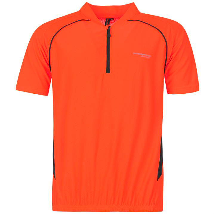 pánské tričko MUDDYFOX cyklodres - ORANGE BLACK