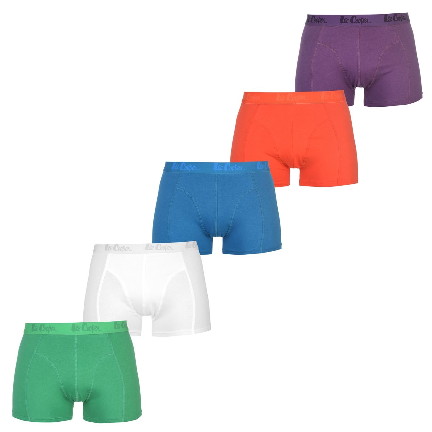 pánské boxerky LEE COOPER - BRIGHT ASST - 5 pack