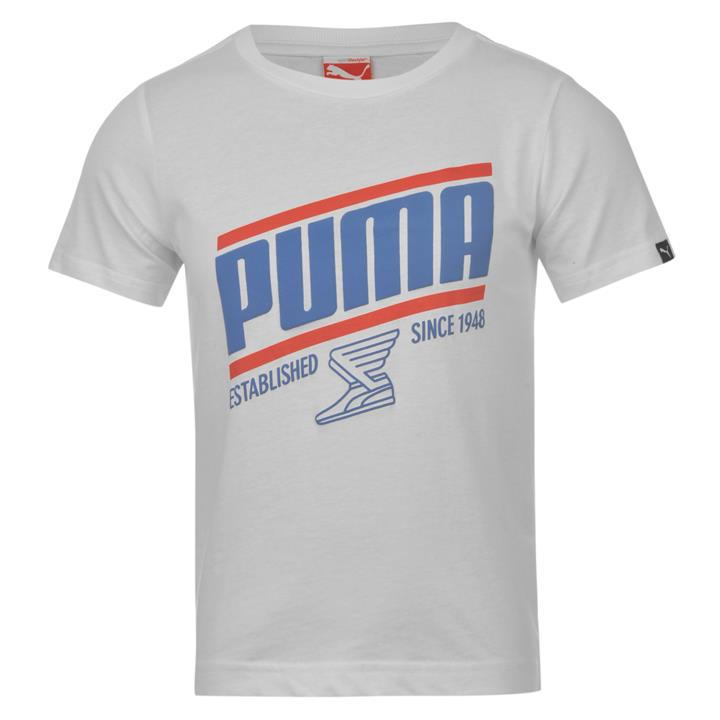 dětské tričko PUMA - WHITE