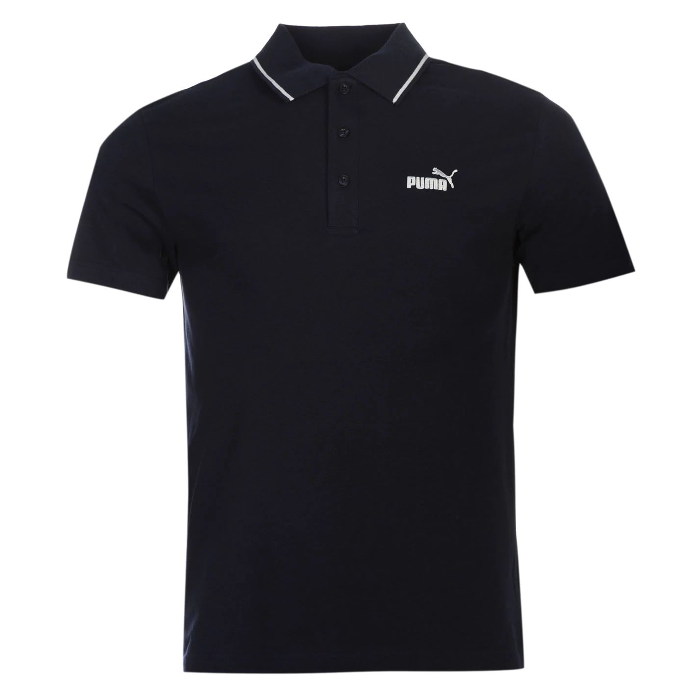 pánské tričko polo PUMA - NAVY/WHITE