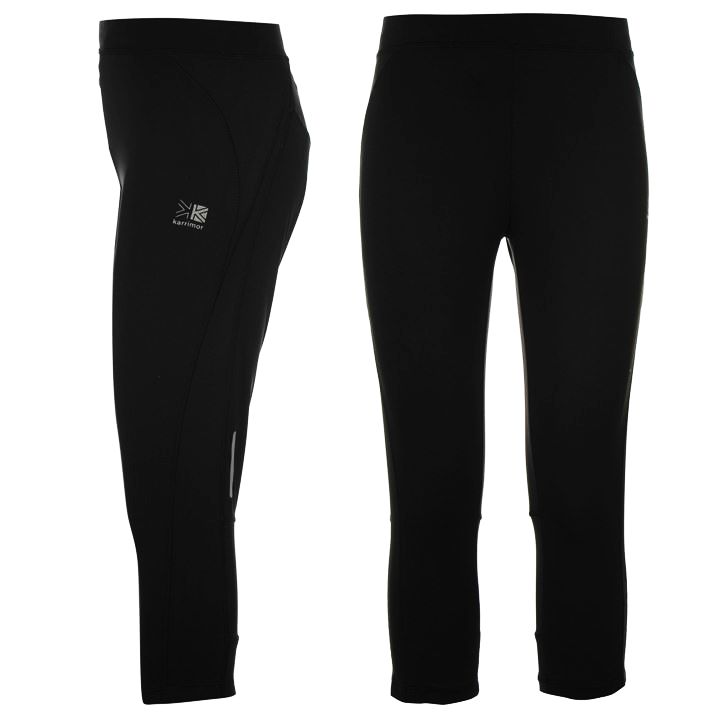 dámské legíny capri 3/4 KARRIMOR - BLACKPINK