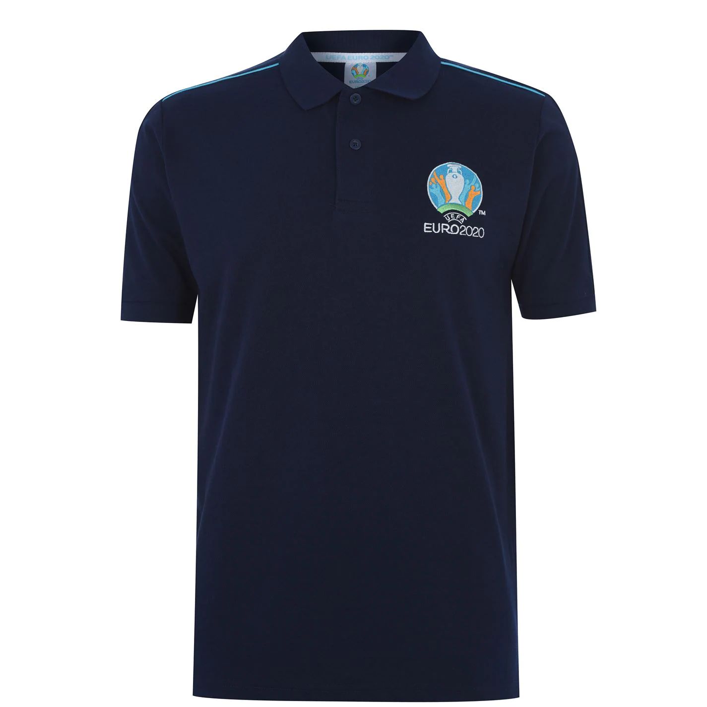 pánské tričko polo UEFA - NAVY