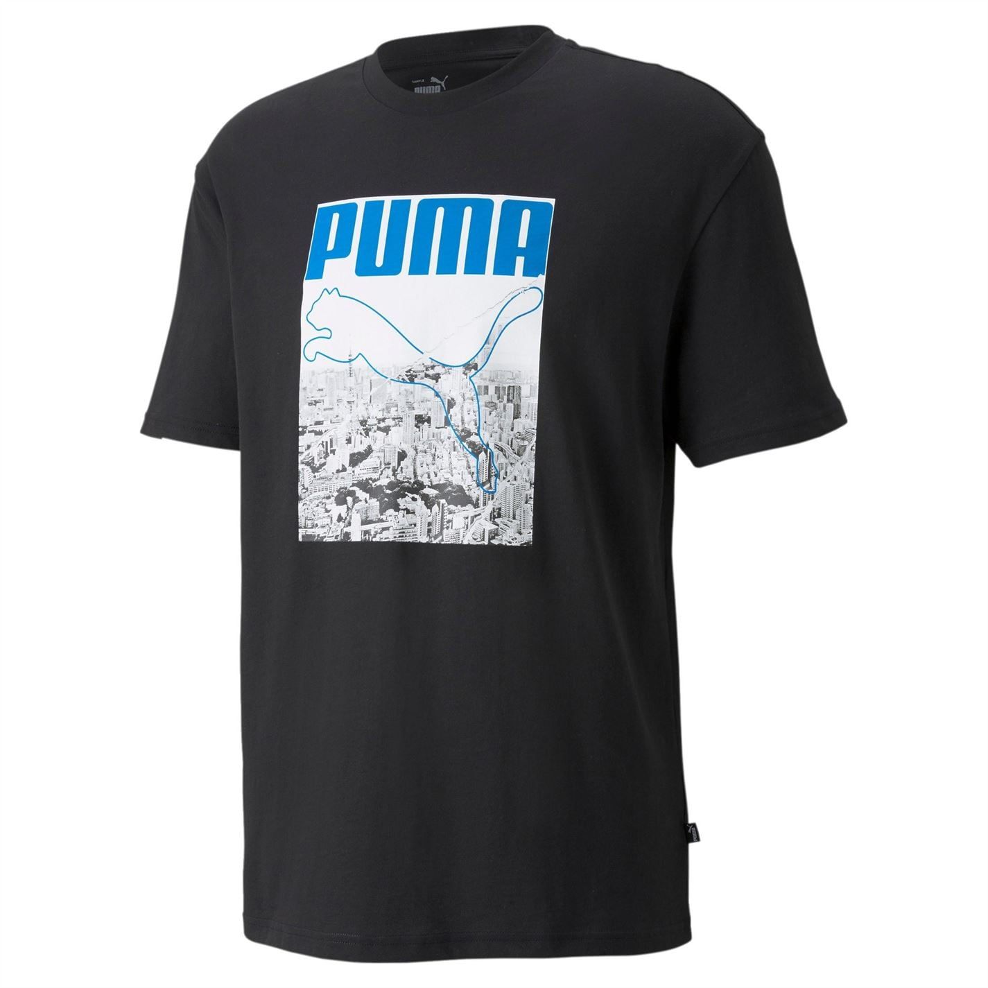 pánské tričko PUMA - BLACK