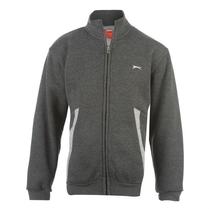 dětská mikina SLAZENGER - CHARCOAL MARL - 140 9-10 let