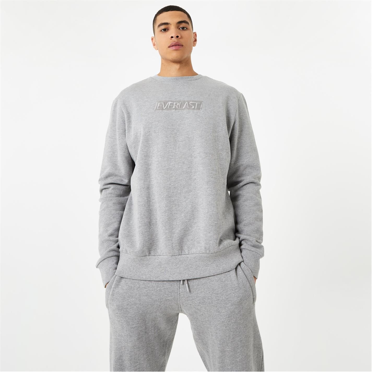 pánská mikina EVERLAST - GREY MARL