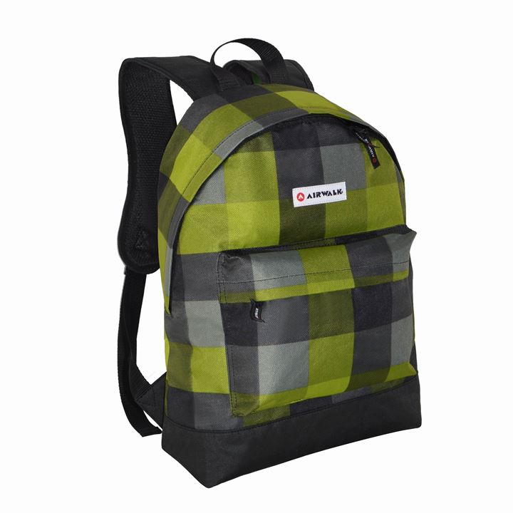 batoh AIRWALK - LIME/CHARCOAL
