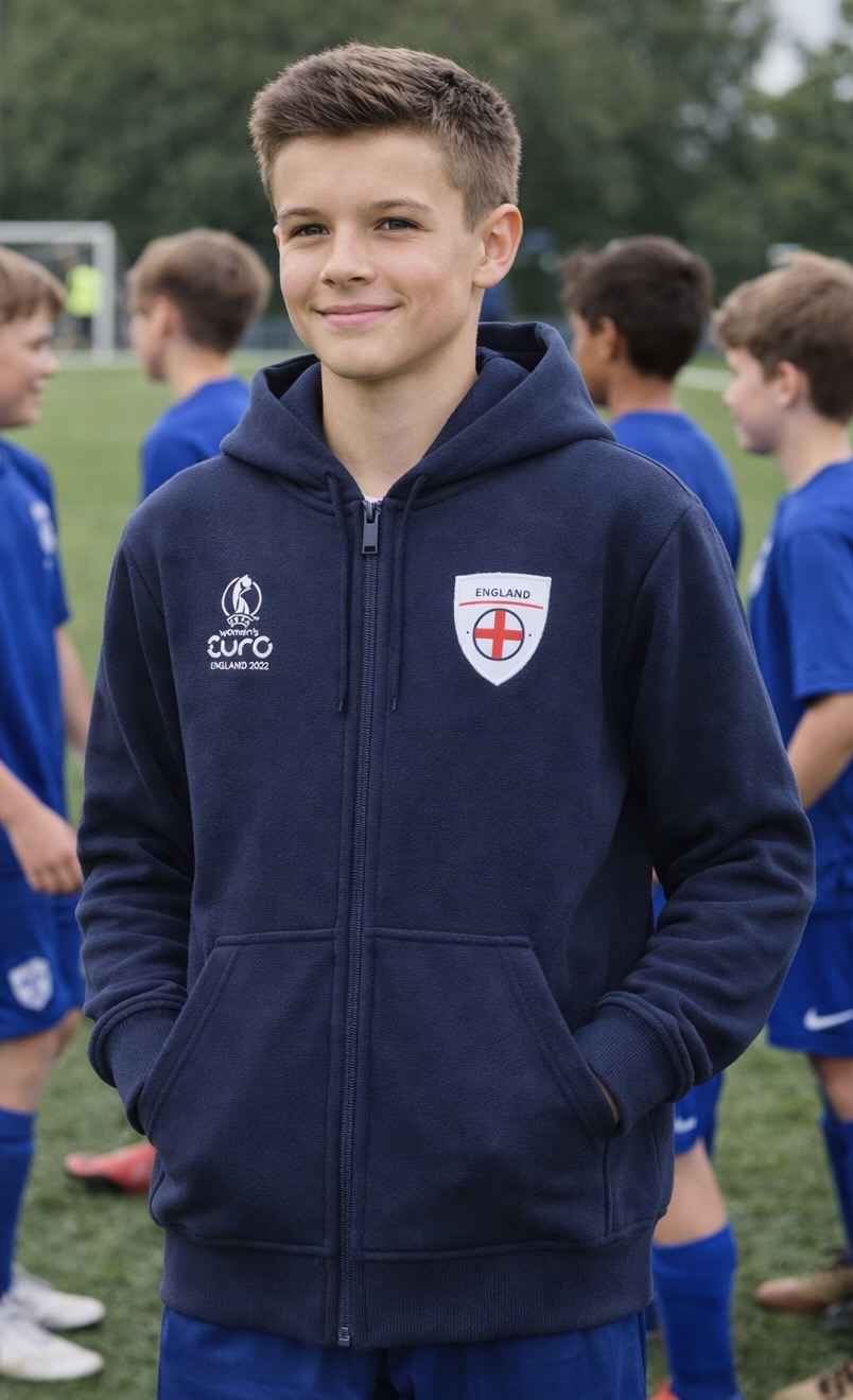 dětská mikina UEFA ENGLAND - NAVY