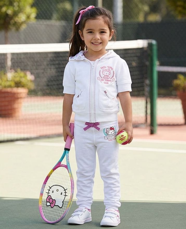 dětská souprava HELLO KITTY - WHITE - 116 5-6 let