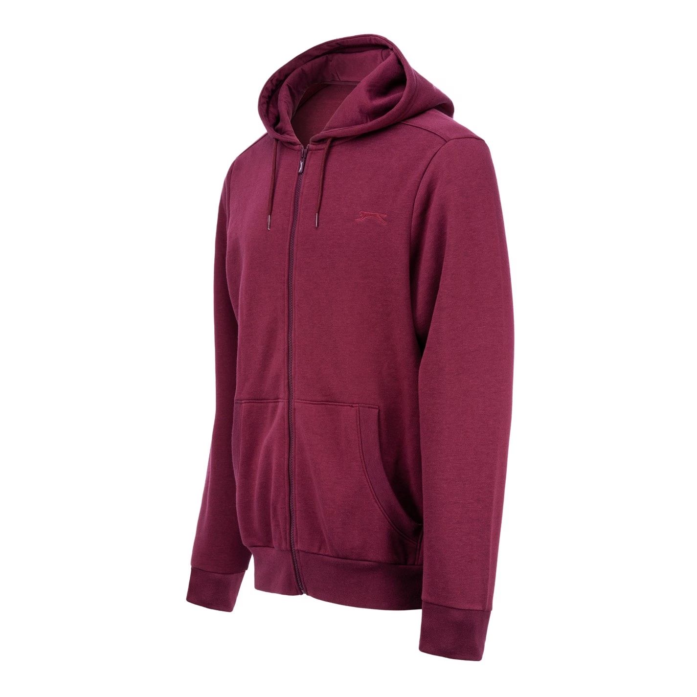 pánská mikina SLAZENGER - BURGUNDY - M