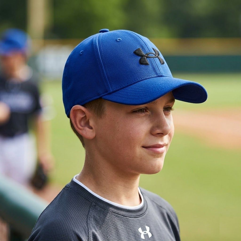 kšiltovka UNDER ARMOUR - BLUE - OSFM junior (50 - 58 cm)