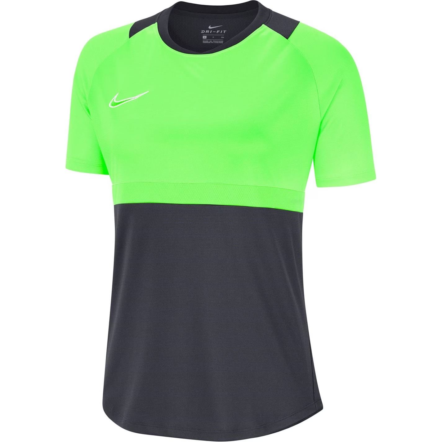 dámské tričko NIKE - ANTHRACITE/GRN