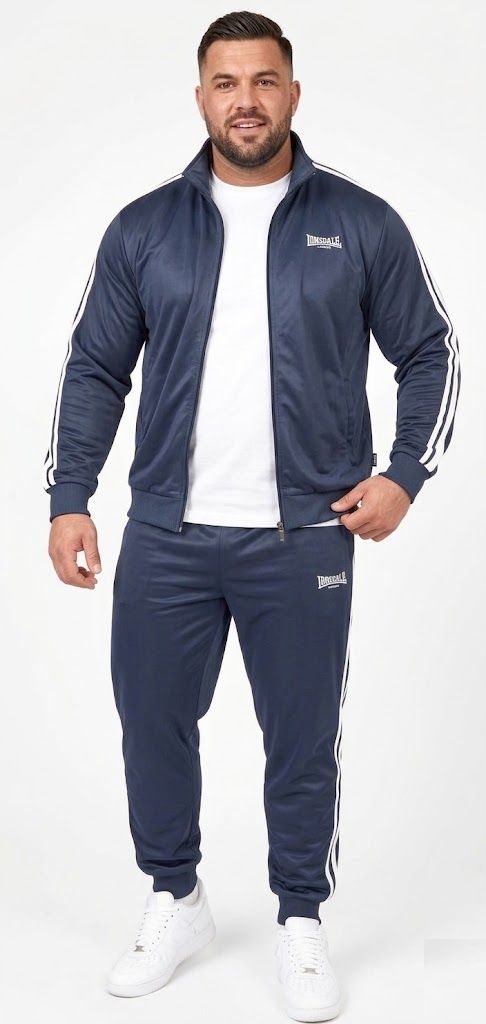 pánská souprava LONSDALE bunda kalhoty - NAVY