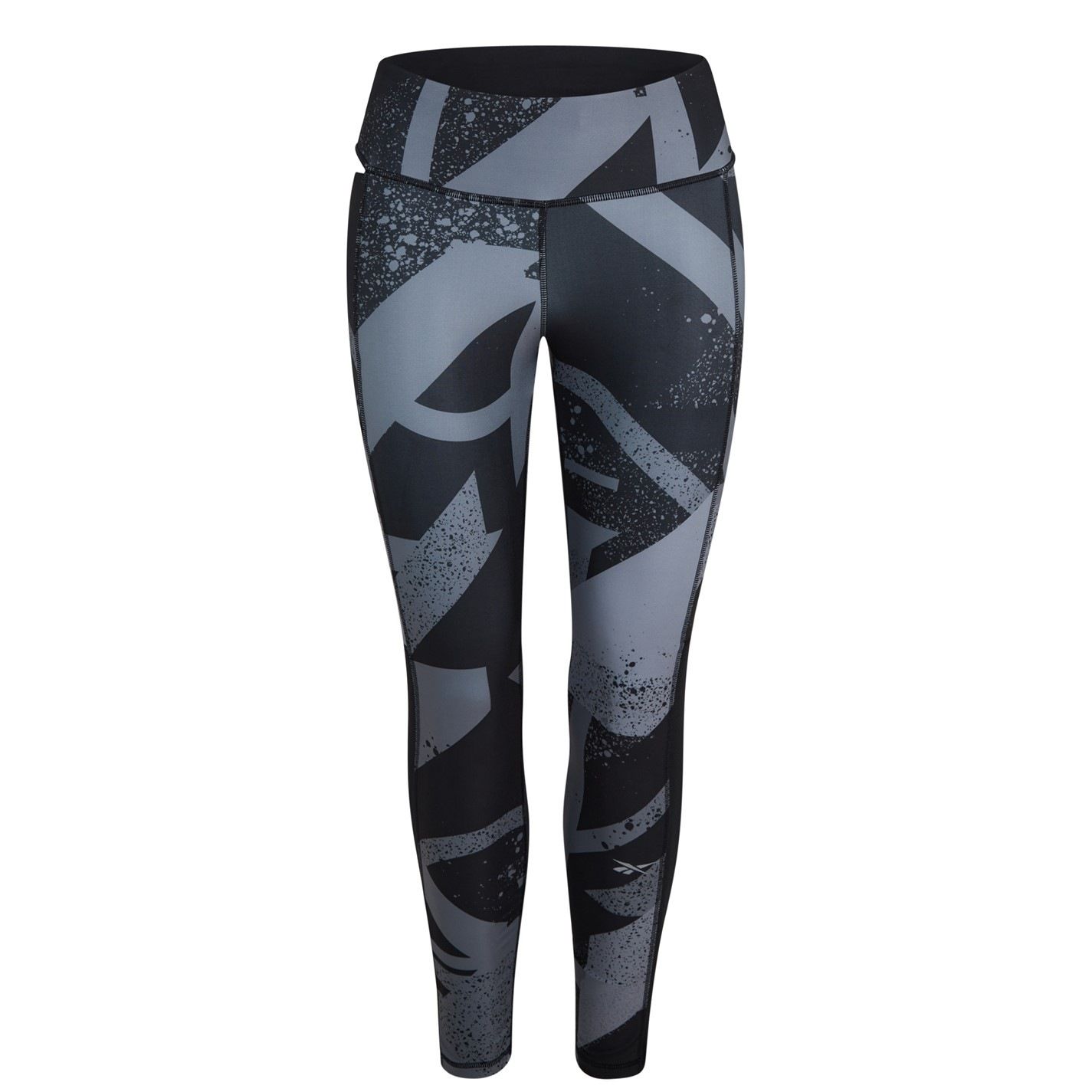 dámské legíny REEBOK aop - BLACK - S