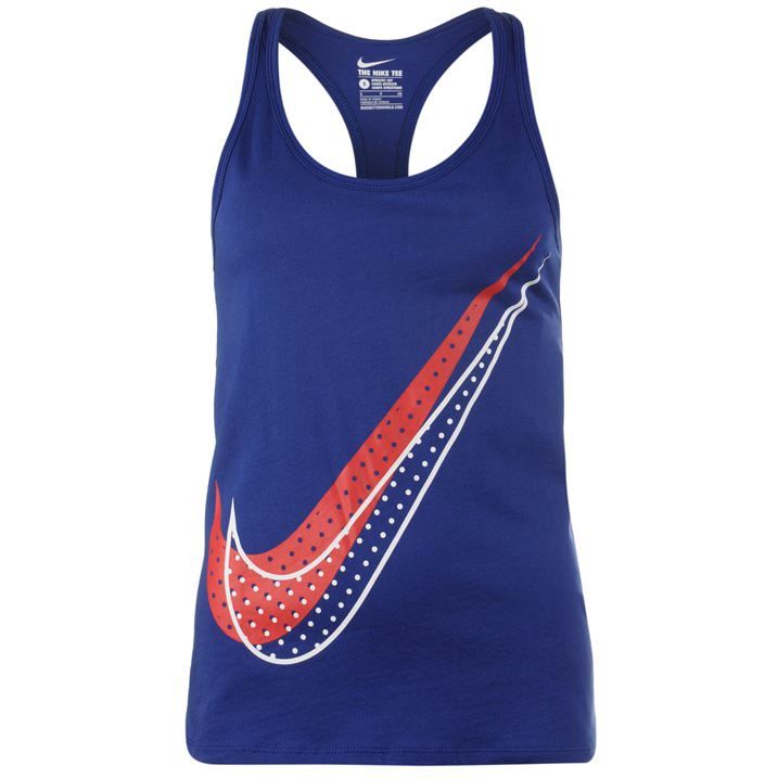 dámské tričko, tílko NIKE - ROYAL - S