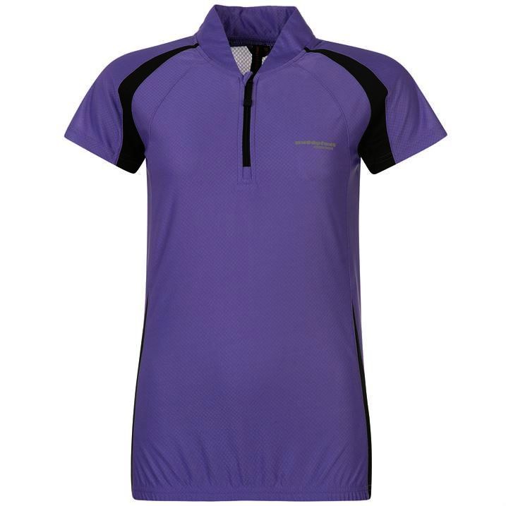 dámské tričko MUDDYFOX cyklodres - PURPLE/BLACK