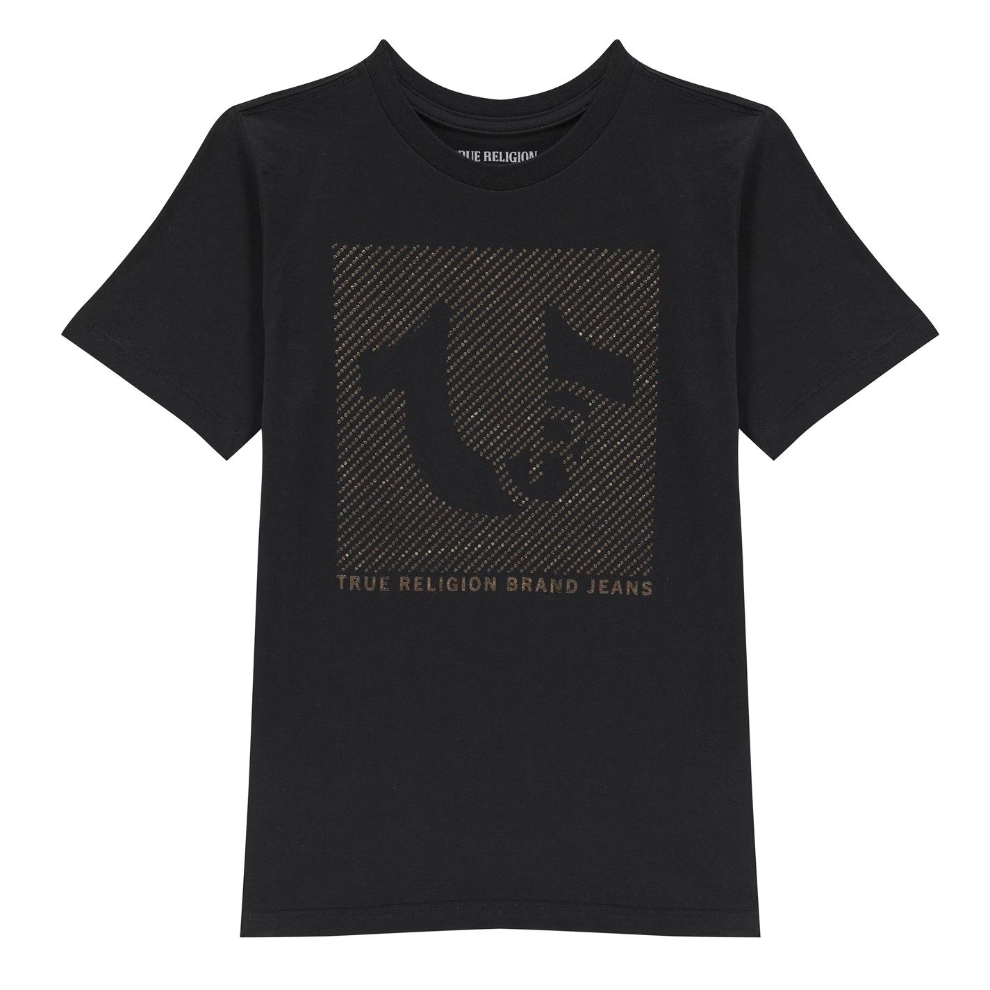 dětské tričko TRUE RELIGION - TRUE BLACK