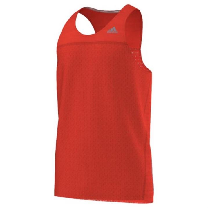 pánské tričko, tílko ADIDAS - ORANGE - XL