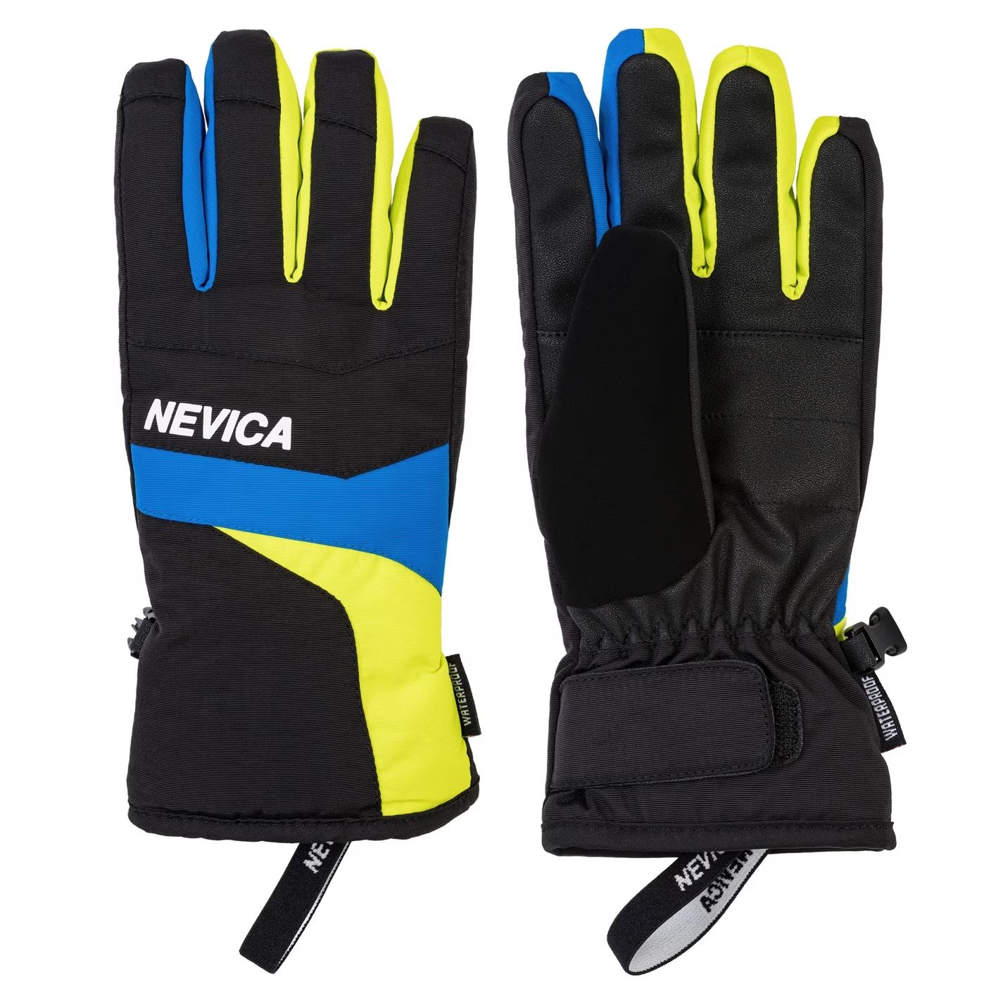 dětské rukavice NEVICA MERIBEL - BLACK/BLUE - 158 13 let