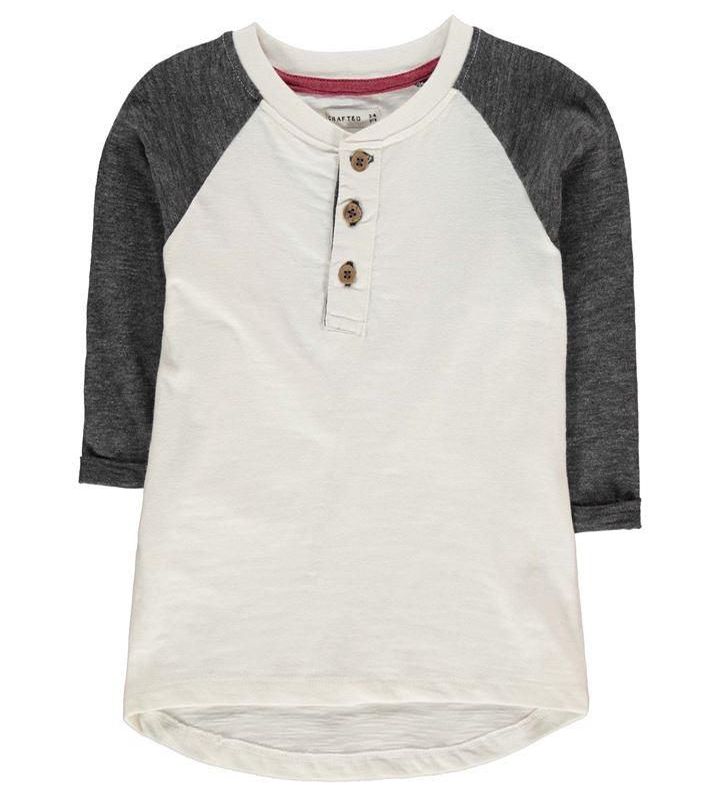 dětské tričko CRAFTED - GREY MARL - 140 9-10 let