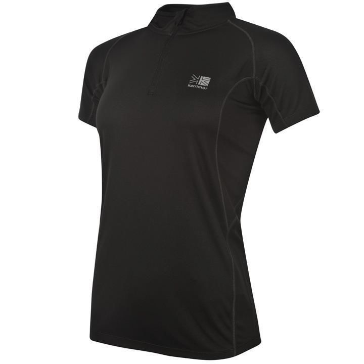 dámské tričko KARRIMOR aspen - BLACK - 2XL