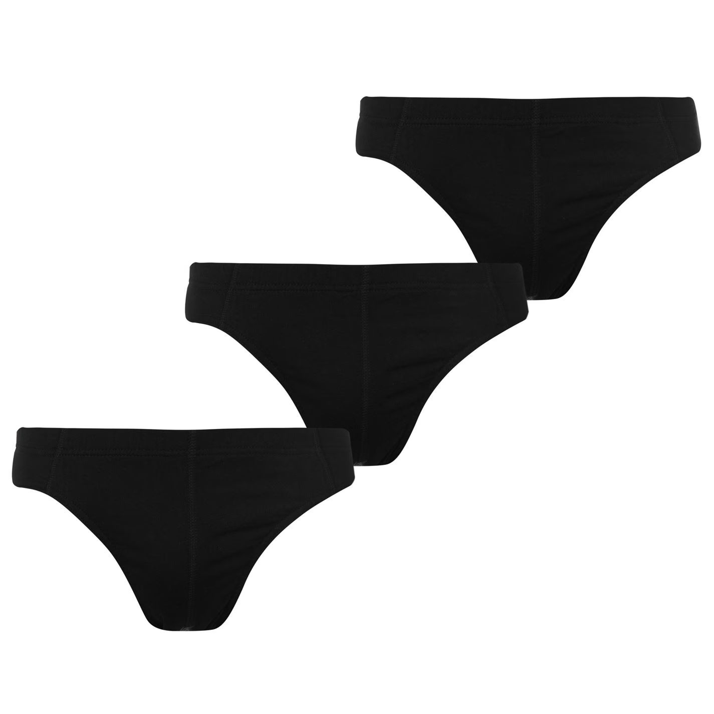 pánské slipy SLAZENGER - 3 pack - BLACK