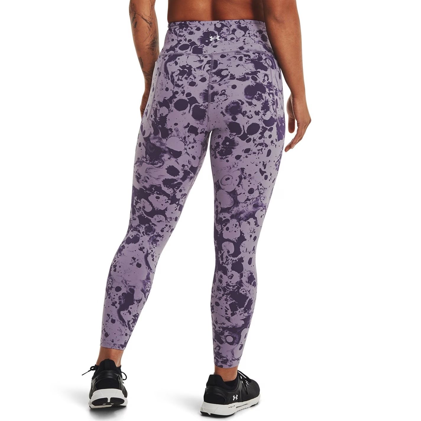 dámské legíny UNDER ARMOUR - PURPLE PRINT
