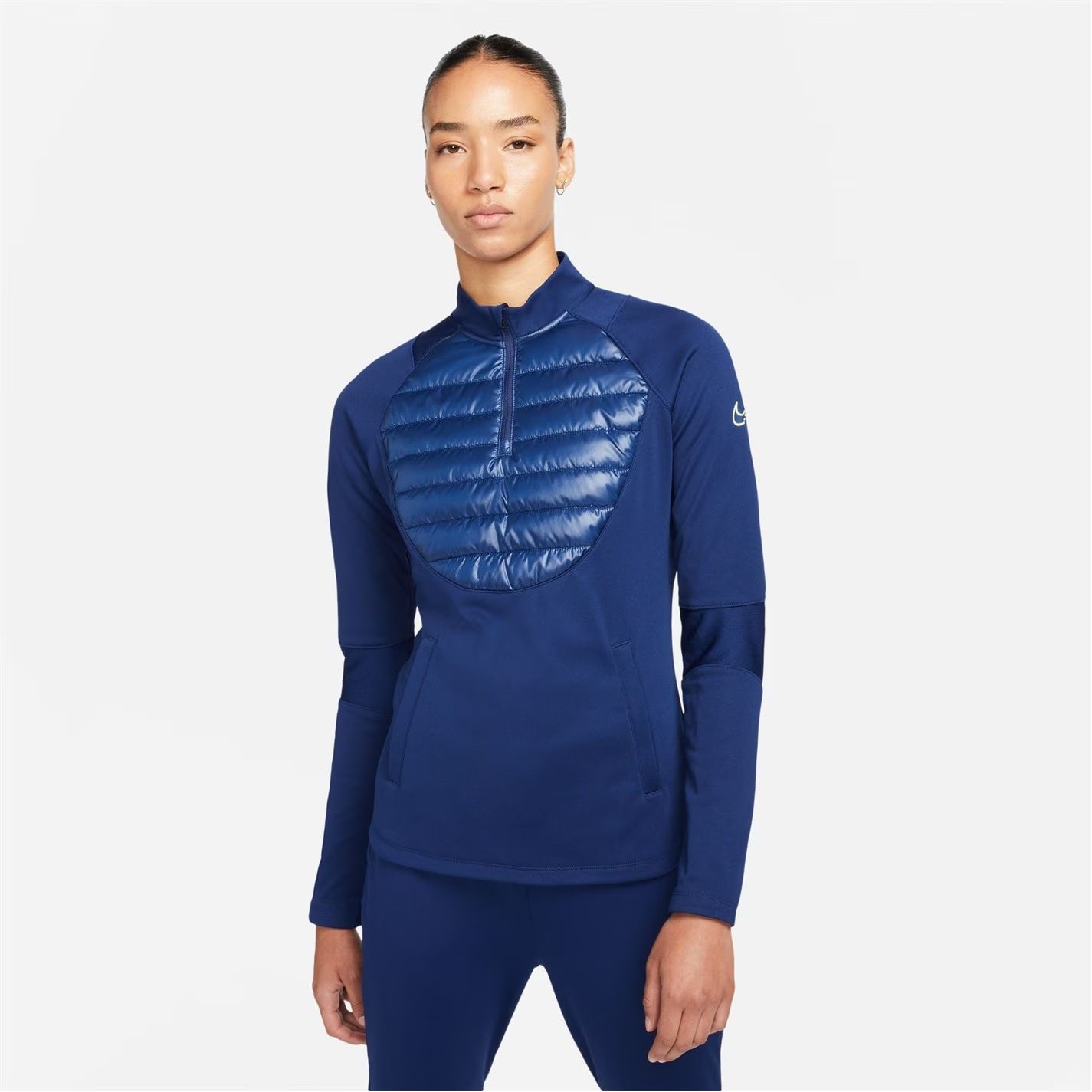 dámské funkční tričko, mikina NIKE - BLUE - M